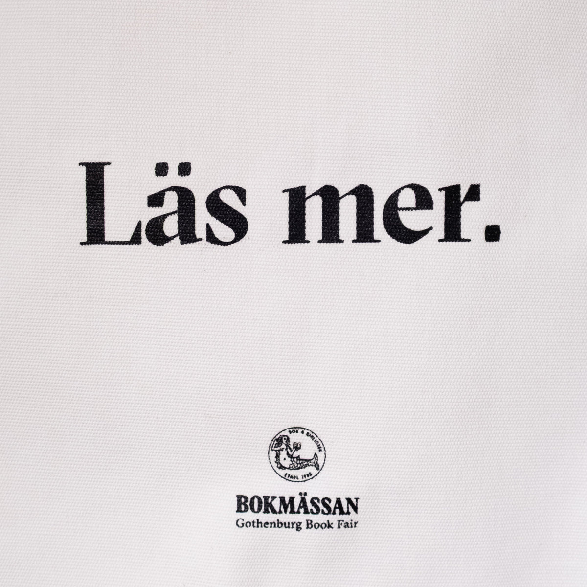 Årets tygpåse från Bokmässan: Läs mer.
