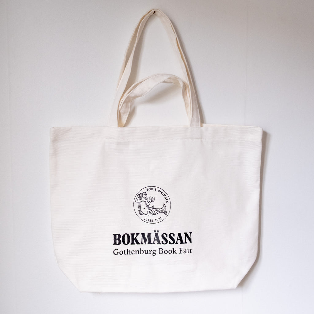 Bokmässans lite större tote bag
