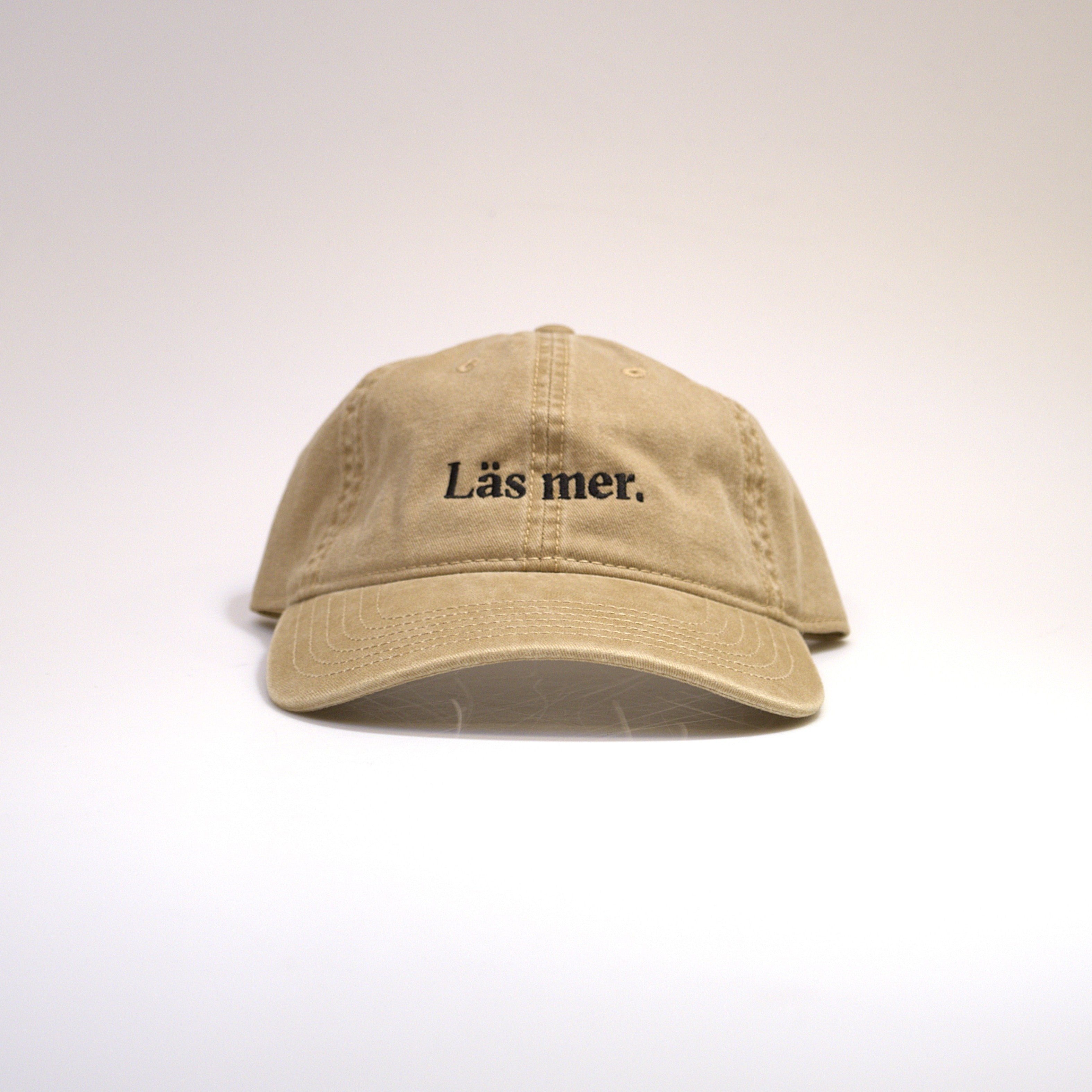 Beige keps: Läs mer