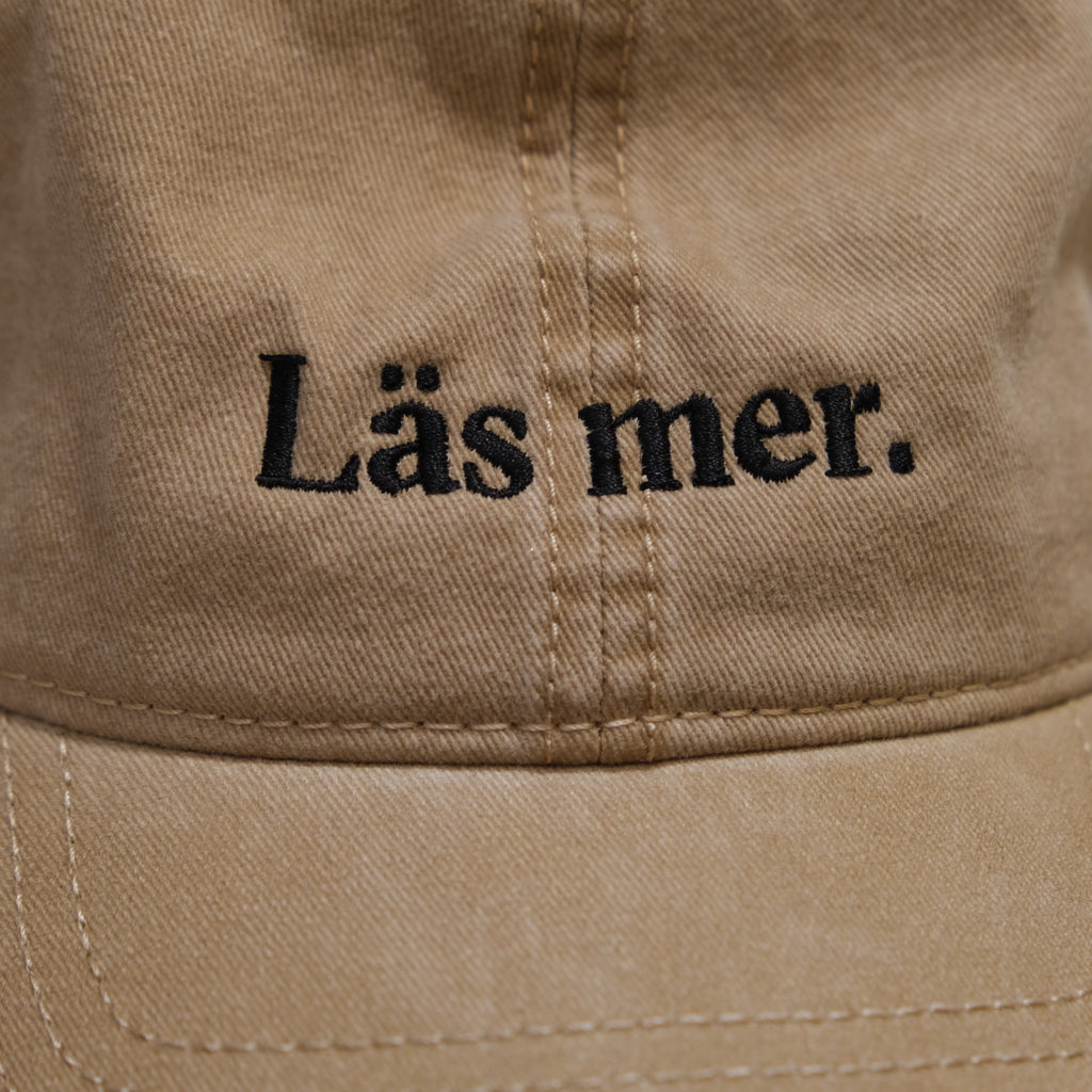 Beige keps: Läs mer
