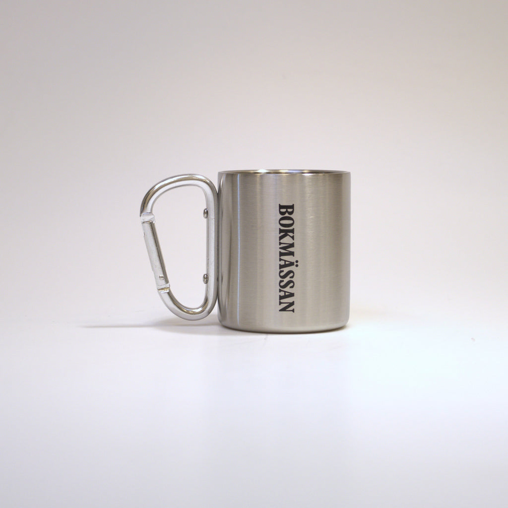 Stålmugg med karbinhake