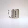 Stålmugg med karbinhake
