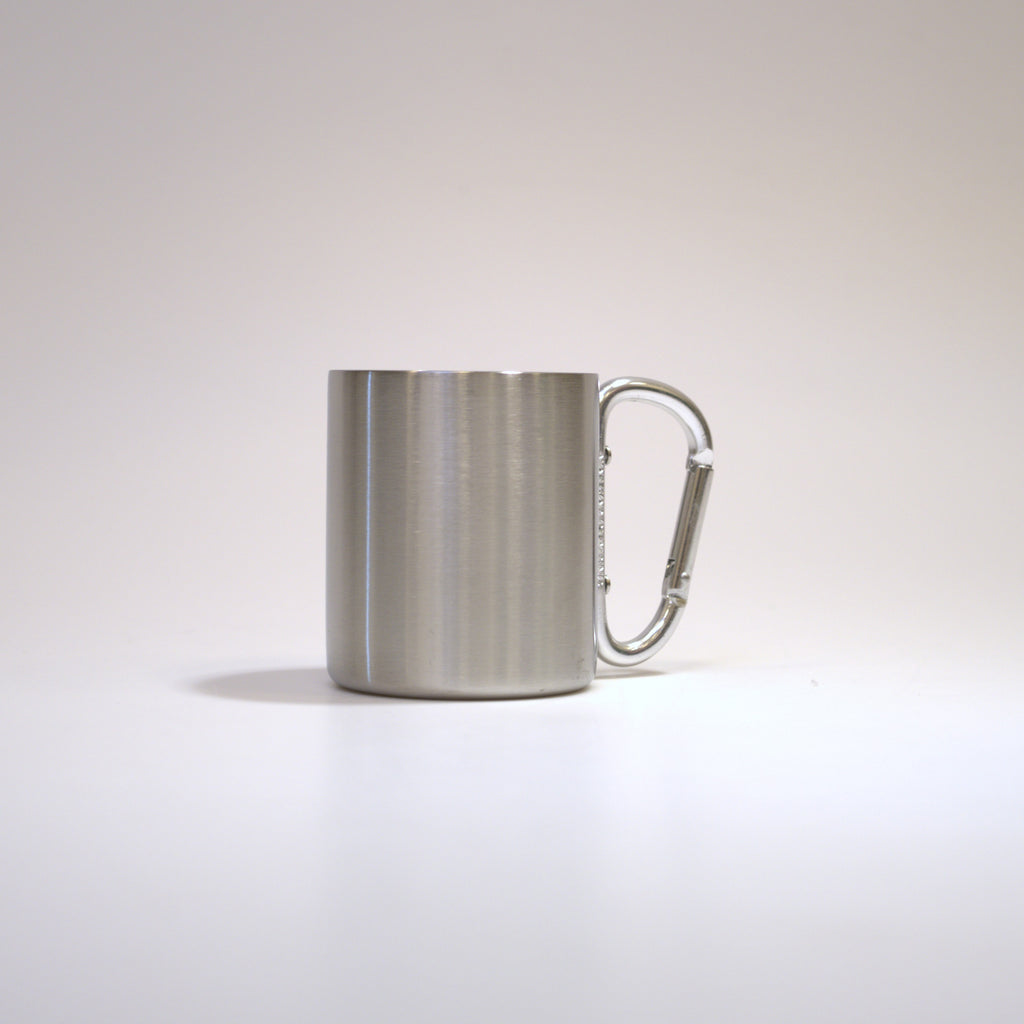 Stålmugg med karbinhake