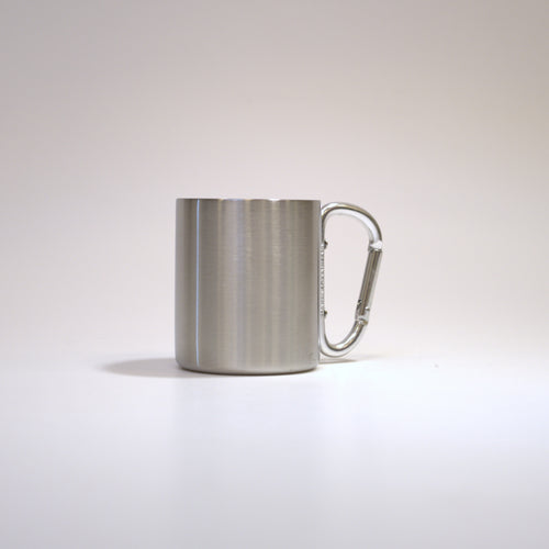 Stålmugg med karbinhake